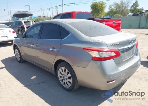 2013 Nissan Sentra Sv z USA, uszkodzony, nr VIN 3N1AB7AP8DL667641